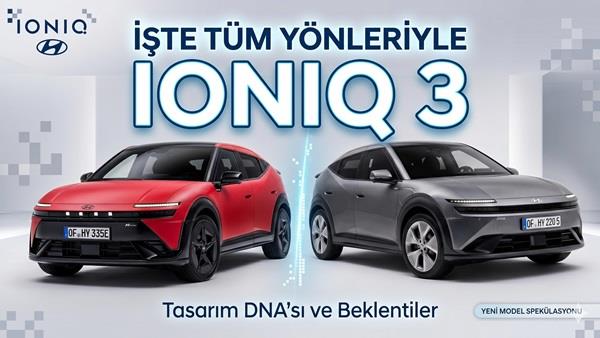 İzmit'te Üretilecek Yeni Hyundai Ioniq 3 Tanıtıldı