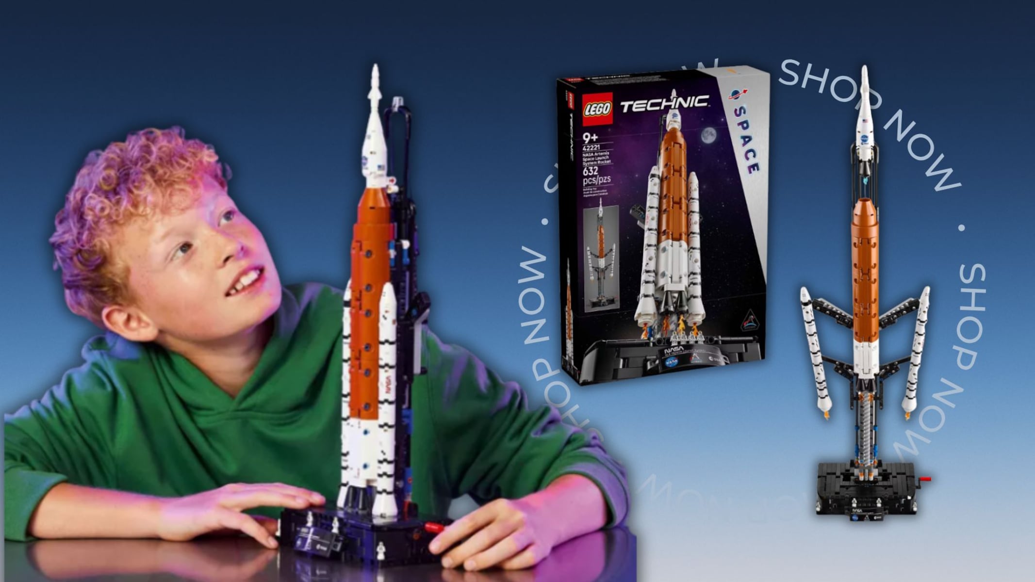 LEGO Uzay Fırlatma Sistemi Lego'dan Tükenmiş