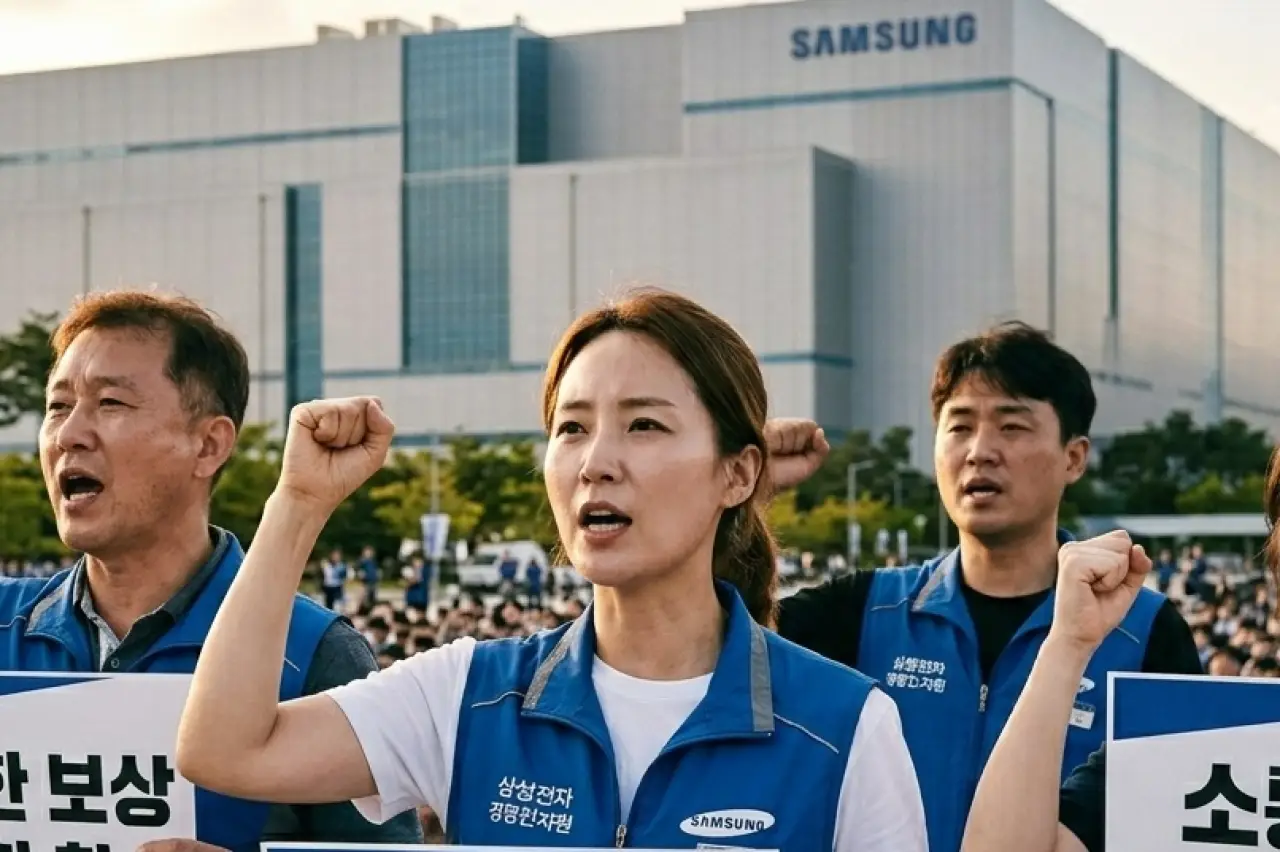 Samsung İşçilerinden Prim Sisteline Tepki: Grev Yolda