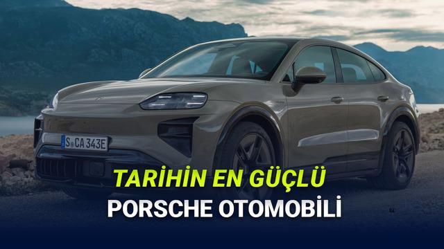Porsche'den Tarihi Atılım: En Güçlü Modeli Cayenne Coupe Electric Geldi