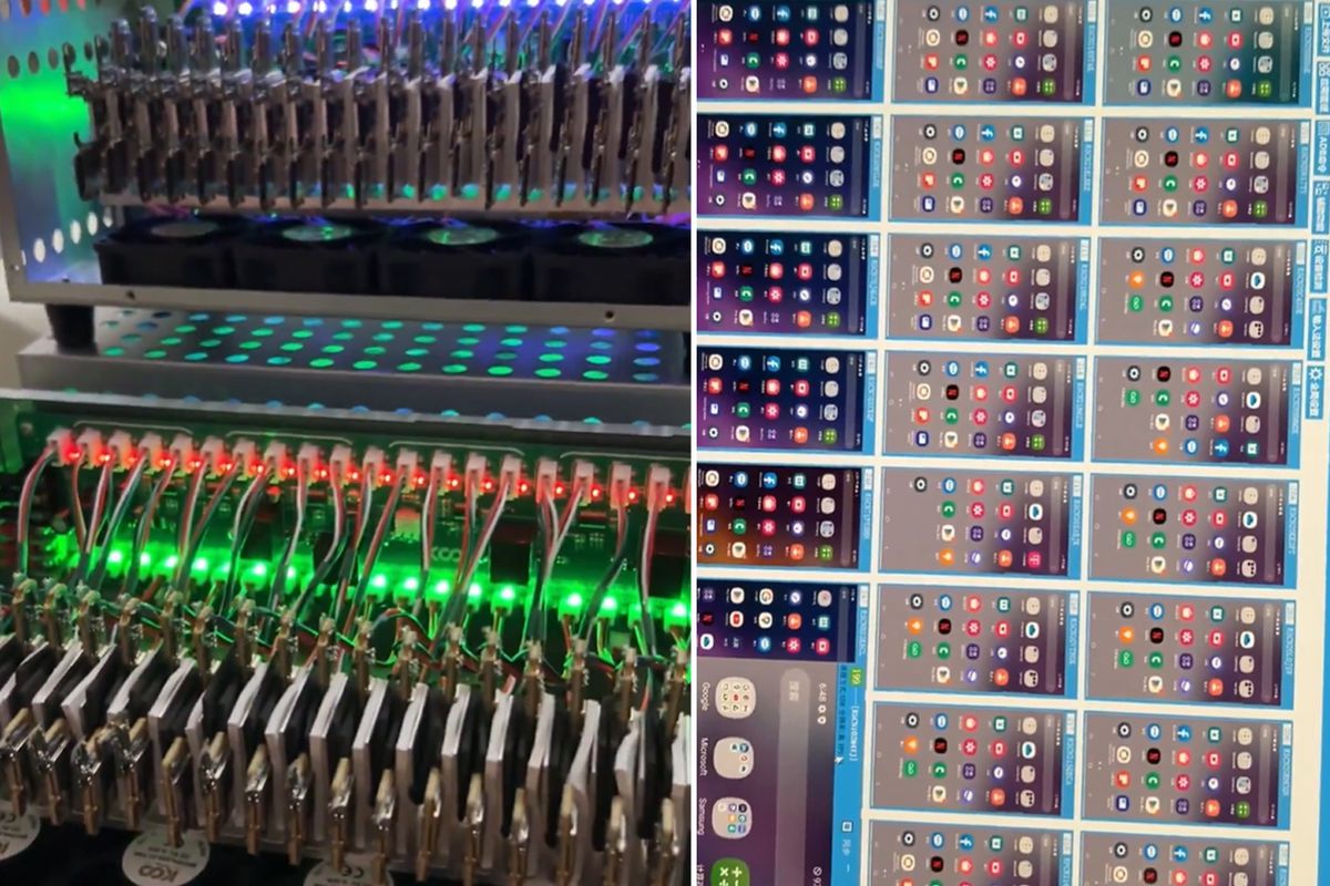 Binlerce Telefonla Sahte Etkileşim Ağı Kuruldu